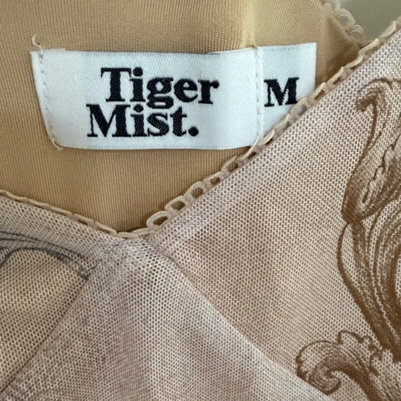 Tiger Mist Julianna Maxi Dress Collage Cranes | M - Picture 7 of 10